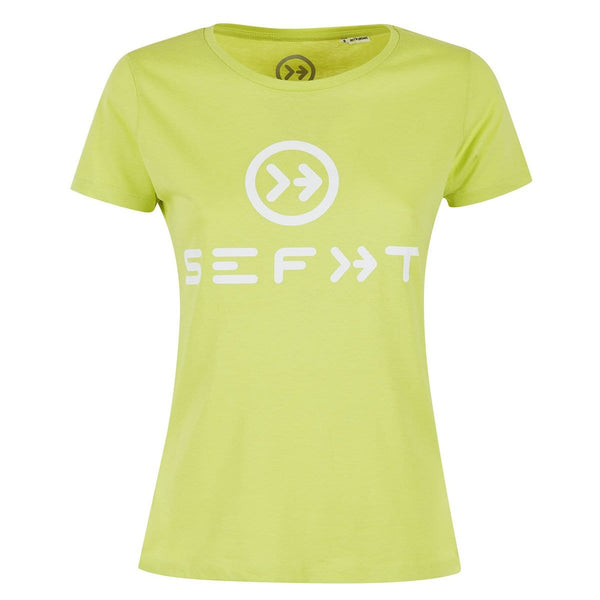 Sefht T-shirt Organic Donna Lime (6203445772480)