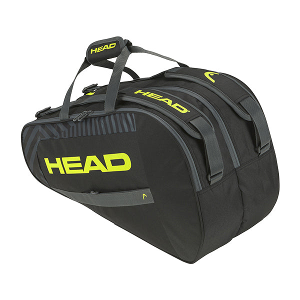 Head Base Padel Bag M Black / Neon Yellow