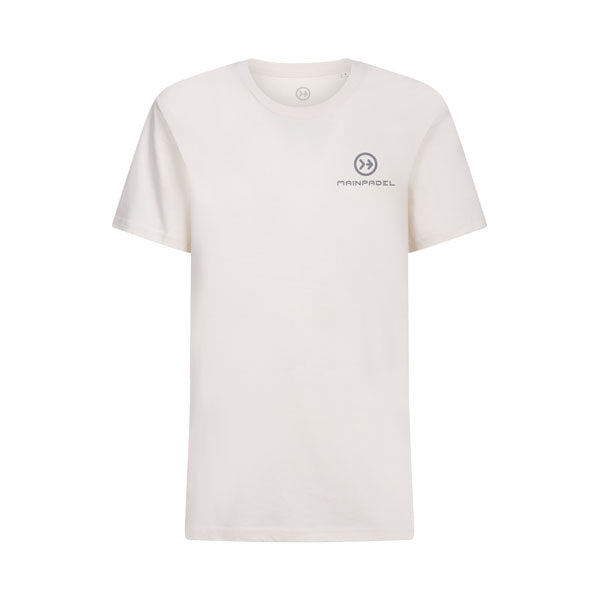 MainPadel T-shirt Essenziale Unisex Vintage White
