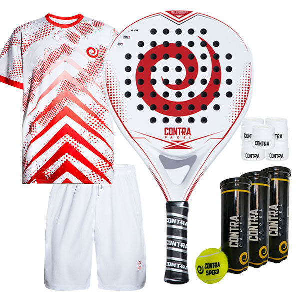 Pack Contra Padel Carbon Attack Master